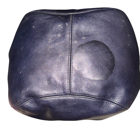 Coach Vintage Navy Leather XL Soho Duffle Tote style 4082 Hard to Find!!! - Picture 9 of 14